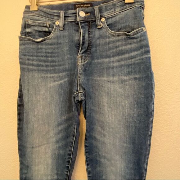 Lucky Brand Mid rise 7wp10594 skinny Ava jeans medium wash 8/29 regular - Picture 4 of 11